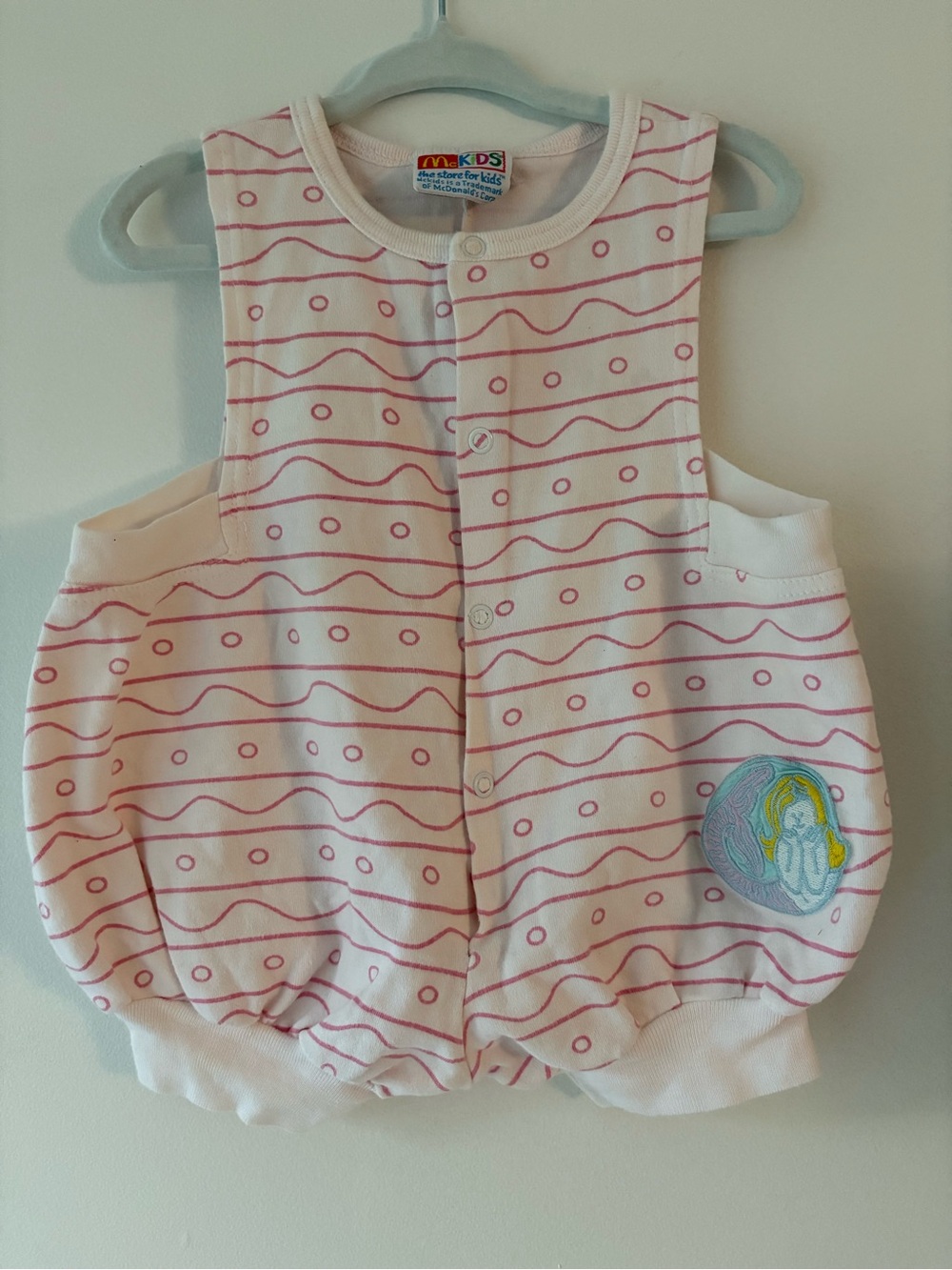 McKids Vintage Baby Bubble Romper